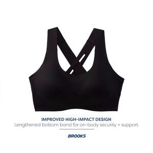 Brooks Women's Crossback 2.0 Sports Bra  — size large.